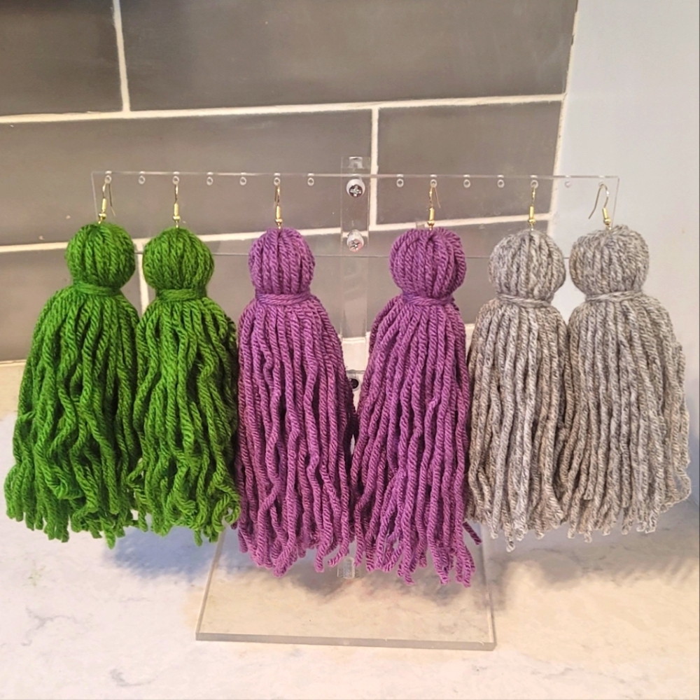 Earrings Tassel medium